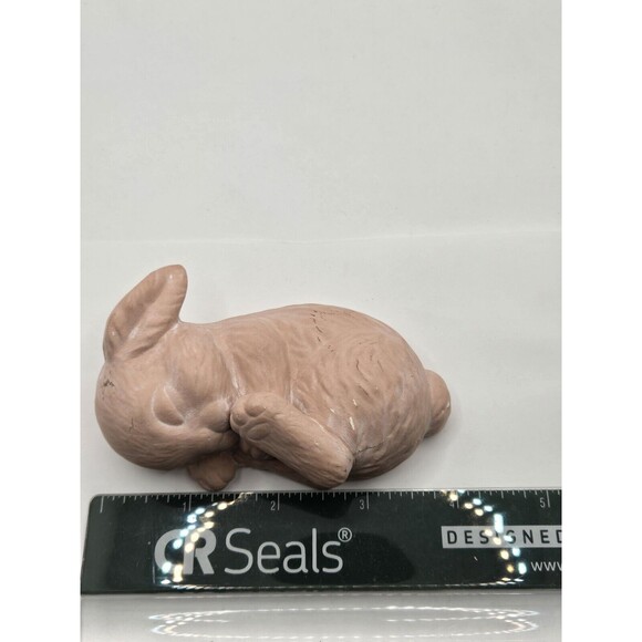 Garden Terra Cotta Bunny Rabbit Figure Aprox 4” X 2.75” Adorable - Picture 7 of 10